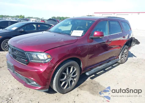 2017 Dodge Durango Gt Awd z USA, uszkodzony, nr VIN 1C4RDJDG6HC871911